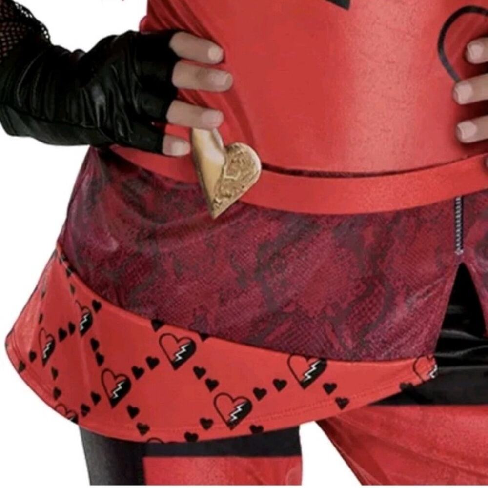 Disney Descendants The Rise of Red Kids Costume Child XL 14-16 NWT - Picture 9 of 9